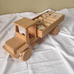 木製玩具（積み木+トラック)  値下げします - 大阪市