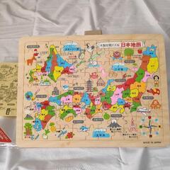 木製パズル（日本地図）