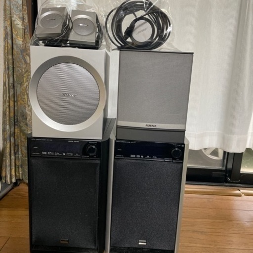 お値下げ！！！BOSE ONKYO ウーハー4台スピーカー　ジャンク品