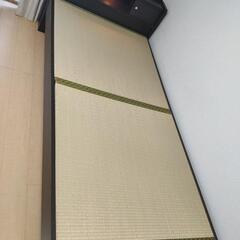 【ネット決済】畳ベッド　日本製　ダークブラウン【引取日程変更】