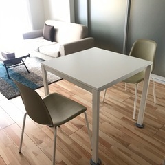 【ネット決済】IKEA 購入　テーブル　チェア　2脚セット