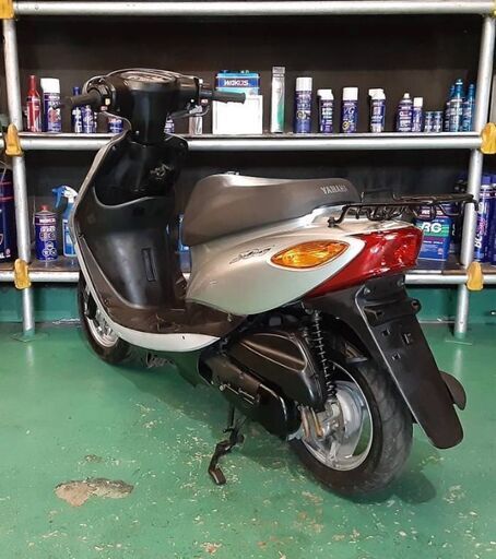 高年式 人気の水冷JOG SA36J 点検済 リアボックス付き