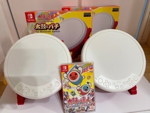 太鼓の達人 Switchバージョン \u0026 太鼓・バチセットx2個