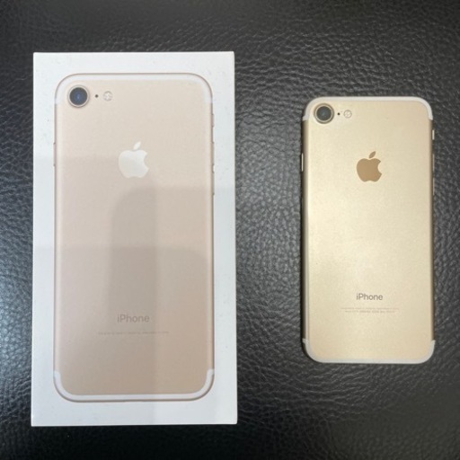 iphone7 128GB SIMロック解除済 ゴールド（iPhone7 ローズゴールド  