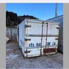 トラック　箱　コンテナ　物置