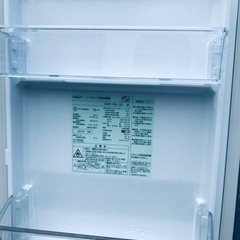 ET1956番⭐️AQUAノンフロン冷凍冷蔵庫⭐️2018年式