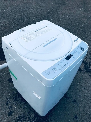 ♦️EJ1953番SHARP全自動電気洗濯機 【2021年製】