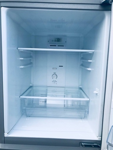 ♦️EJ1956番AQUAノンフロン冷凍冷蔵庫 【2018年製】