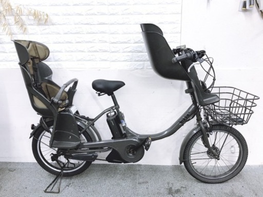 人気なモデル ブリヂストンビッケ2 子供乗せ電動自転車 シート付き