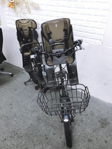 人気なモデル ブリヂストンビッケ2 子供乗せ電動自転車 シート付き