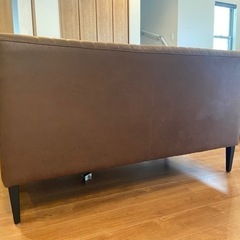 【大物のため引取り希望】クラッシュゲート　グレス 2人掛け ソファー