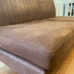 【大物のため引取り希望】クラッシュゲート　グレス 2人掛け ソファー