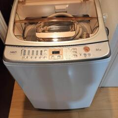 決定済。AQUA 10KG/5KG 洗濯乾燥機、日本製、2017年