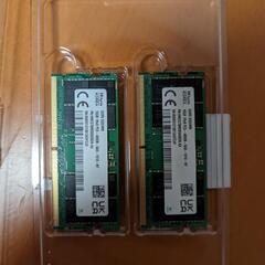 SK DDR5 16GBx2枚(32GB) 4800MT/秒