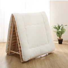 【最終値下げ！】ニトリ シングル 2つ折りヒノキすのこベッド 2個セット【使用歴1年】