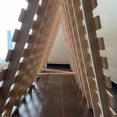 【最終値下げ！】ニトリ シングル 2つ折りヒノキすのこベッド 2個セット【使用歴1年】