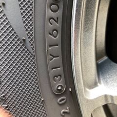 【成約、終了します】205/60R16　アルミホイル付　ヴォクシー外し・適合多種　ノア/ステップワゴン/セレナ