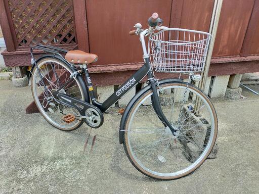 コーナン 27インチ自転車 6段 オートライト