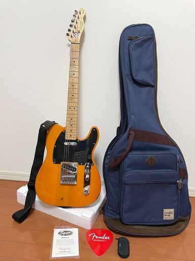 Fender Squier Telecaster フェンダー ギターバッグ リュック型付 美品