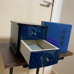 津軽塗　小物入れ