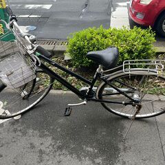 【リサイクルショップどりーむ鹿大前店】No.295　自転車　黒色...