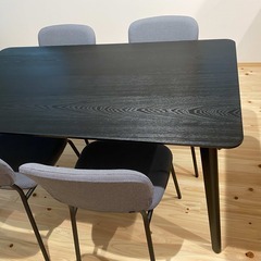 値下げ！IKEA　ダイニングテーブル　チェア2脚　美品