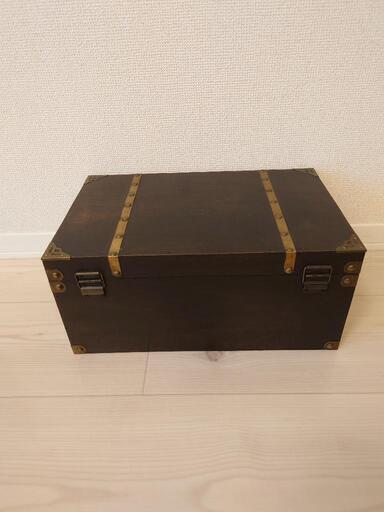 ハリーポッター全巻セット 木箱付き ボックス 宝箱 - 埼玉県の家具