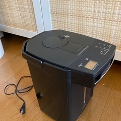 値下げ【新古品　購入後1年未満】電気ポット タイガー おしゃれ ...