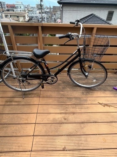 値下げ　鹿児島市　自転車　２６インチ　切り替え付き！　１