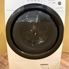 ★中古品 2021年製 SHARP/シャープ ドラム式洗濯乾燥機...
