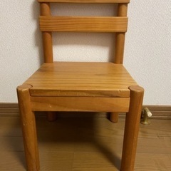 【ネット決済】子供用木製椅子　ウッディプッディ