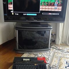 MSX2 HB-F1XD コンピューターゲーム　本体とソフト6本...