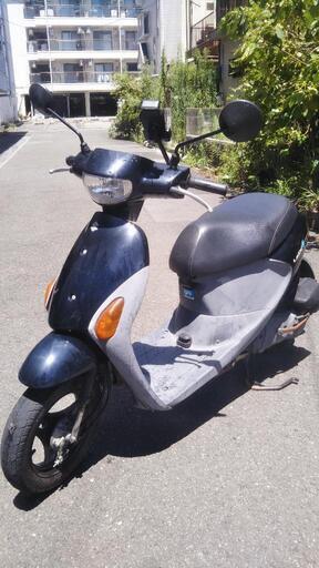 \\エンジンほぼフルレストア済み/　スズキ　レッツ4　紺　インジェクション　原付　バイク　50cc　スクーター