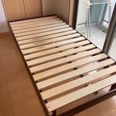 すのこベッド シングルベッド