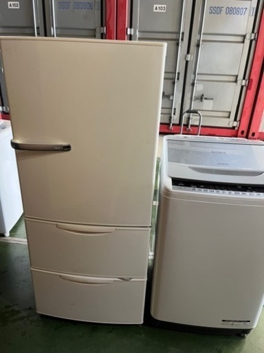 冷蔵庫と洗濯機セット　ファミリータイプ