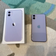 iPhone11 64ギガ パープル SIMフリー