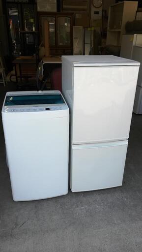 セット645⭐SHARP冷蔵庫137L＋Haier洗濯機4.5kg