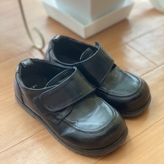 19cm 子供フォーマル靴黒