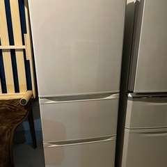 最終値下げ名古屋市郊外配送無料 MITSUBISHI 330L冷蔵庫 MR-CX33EC-AS