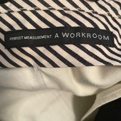 【未着用・タキシード】麻素材　代官山A WORK ROOM 未着用・タキシード】麻素材 代官山A WORK ROOM