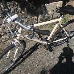 値下げしました】クロスバイク ほぼ新品（8/7午前までに取りに来て  