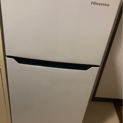2ドア冷凍冷蔵庫　Hisense
