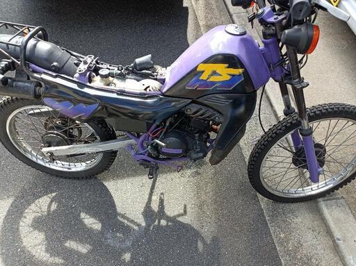 ☆ハスラー50 TS50W☆SUZUKI フルサイズ原付 MT 50cc レストアベース [多数ご連絡頂いていますが早い者勝ちですのでご了承下さい。]