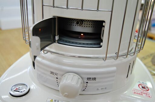 コロナ 開放式ストーブ SL-6618 7L 2018年製 電池式 防災 キャンプ