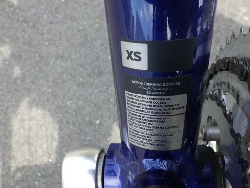 【極美品!タイヤとチェーン新品】 ジャイアント エスケープ XS 3×8 GIANT ( ジャイアント ) クロスバイク ESCAPE RX 3 ( エスケープ