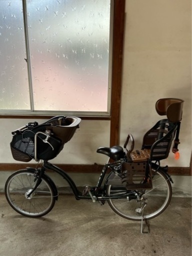 「決まりました」3人乗り自転車 ダークグリーン20/26インチ