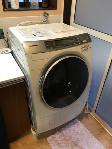 パナソニック ドラム式洗濯機 洗濯9kg 乾燥6kg NA-VX7200R 2013年製