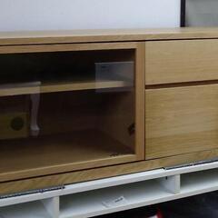 無印良品 テレビボード 木製AVラック オーク材 150×44×52