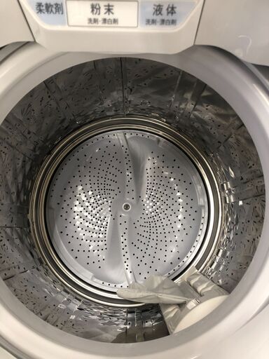 22H149 ジC SHARP シャープ 全自動洗濯機 ES-GV8C 8kg 2019年製