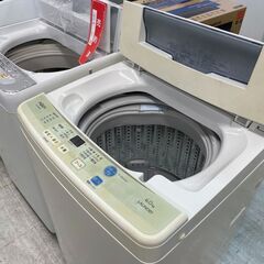 洗濯機の分解クリーニング行っています！配送設置込み アクア6.0K洗濯機
